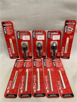 3pc Task Quick Change Adapter & 7 Drill Bits
