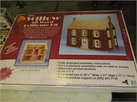 "THE WILLOW" ALL WOOD DOLL HOUSE W/ ORIGNAL BOX