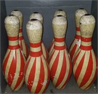 15 specialty striped bowling pins