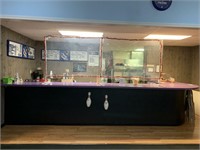 Concession stand counter