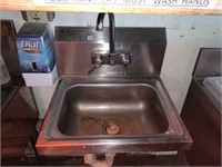 Stainless steel hand sink