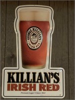 Killian’s Irish Red metal sign