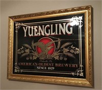 Large Yuengling beautifully framed wall sign