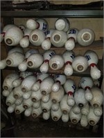 Approx 54 bowling pins