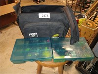 Plano Tackle Bag w/ (2) Organizers & Contents