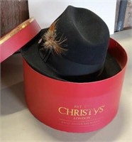 7½ Stetson hat in a Christy's box