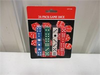 24 pack game dice