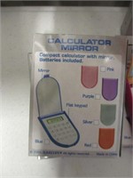 Calculator mirror set of 4
