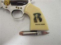 Wild Bill Hickok gun knife with bullet knife