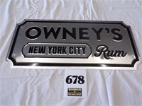 Owney's Rum Sign