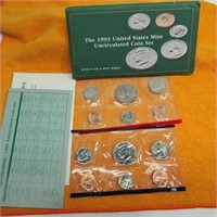1993 United States Mint UNC Coin Set