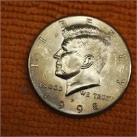 1998 Kennedy Half Dollar