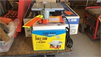 Chicago 4" Table Saw W/ 2- Blades