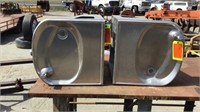 2- Stainless Steel Water Fountains