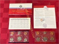 1987 Uncirculated Coin Set