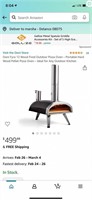 Ooni portable wood-fired outdoor pizza oven
