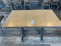 Free Standing Table, 47.5"x29.5"x 29.5”.