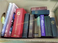 Books: physicians reference books, Bible,