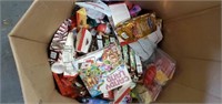 Box lot of candy