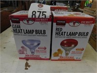 Red and Clear Heat Bulb