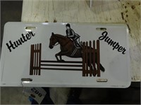 Hunter/Jumper License Plate