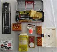 Assorted Gun Cleaning Supplies-Hoppes, Rig, + More