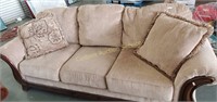 Couch (info below), 80.5" L x 37" W x 30" H,