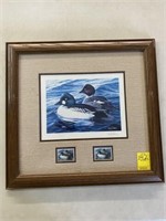 1987 Minnesota Migratory Waterfowl Stamp Print by