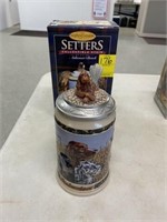 Setters Collectible Stein by Anheuser- Busch