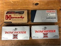 C- 4 BOXES OF 30-30 AMMO