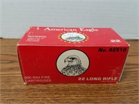 500 Rounds of American Eagle 22LR Ammo