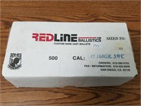 Red Line Ballistics .45 160gr SWC Bullet Tips