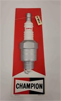 Plastic Champion Spark Plug Advertisement