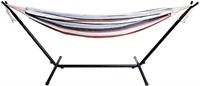 BalanceFrom Double Hammock with Metal Stand
