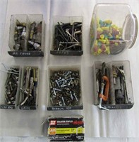 Lot of Misc Allen Wrenches, Drill Bits & Hardware