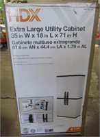 Extra Large HDX Utility Cabinet - 35x18x71"
