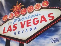 Welcome to Las Vegas Sign Poster
