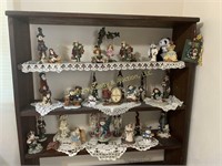 30+ collectible figurines (shelf not included)