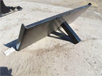 Receiver Hitch Plate for Skid Steer