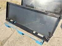 Receiver Hitch Plate for Skid Steer