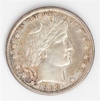 Coin 1900-P United States Barber Half Dollar