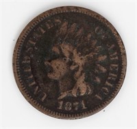 Coin 1871 United States Indian Head Cent