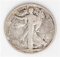 Coin 1921-P United States Walking Liberty Half $