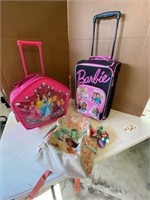 Girls Luggage:  Barbie, Disney Princesses & Moana