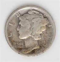 Coin 1921-P United States Mercury Dime - Fine