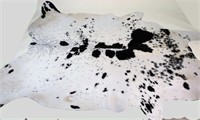 COWHIDE BLACK AND WHITE