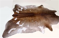 COWHIDE BROWN AND WHITE