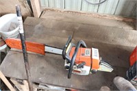 STIHL 034 CHAINSAW - RUNNING