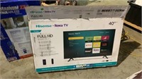 Broken HiSense Full HD Smart TV 40 inch
