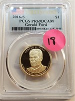 18 - GERALD FORD DOLLAR  2016 COIN